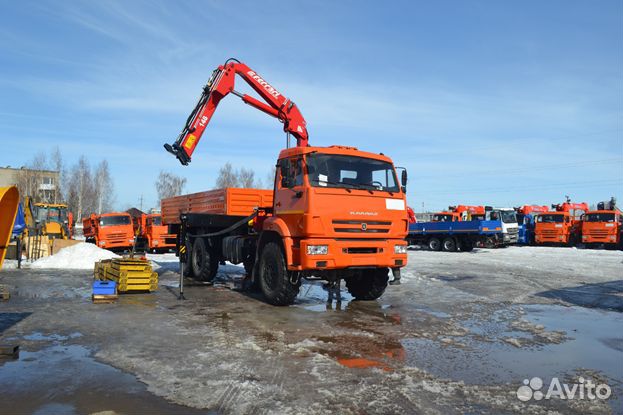 КамАЗ 43118 с КМУ, 2023