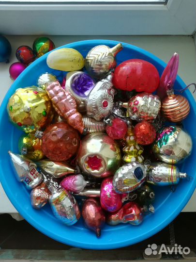 Новогодние игрушки СССР советские