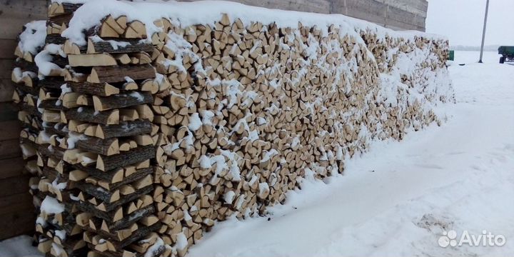 Дрова колотые