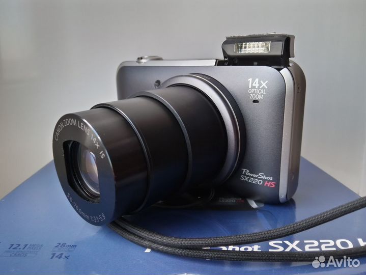 Компактный 14x ультразум Canon Япония FullHD видео