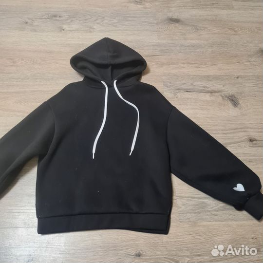 Толстовка для девочки утепленная 140 152