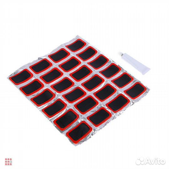 Латка на камеру № 24 квадратная