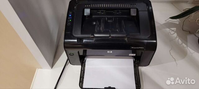 Принтер лазерный hp p1102w