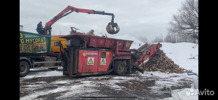 Измельчитель шредер Hammel VB750D