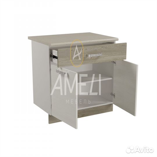 Кухонный модуль стол с ящиком