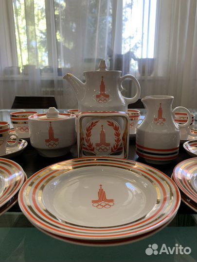 Сервиз олимпиада 1980