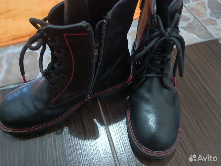 Ботинки демисезонные для девочки 35
