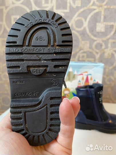 Ботинки детские 20 размер