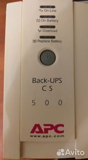 Ибп APC Back-UPS 500