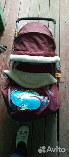 Детские санки коляска бу
