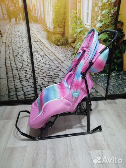 Коляска санки