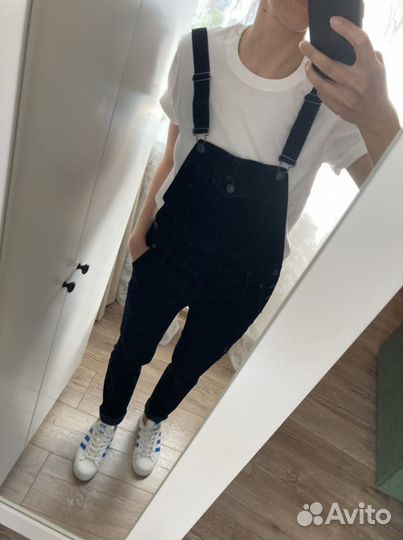 Вельветовый комбинезон