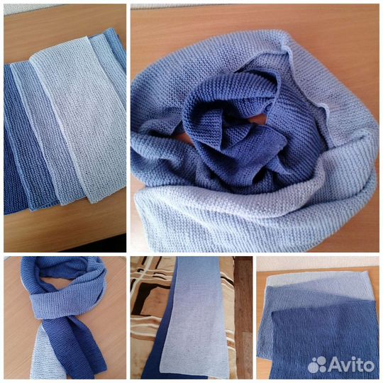 Палантины, шали, шарфы ажурные крючком и спицами