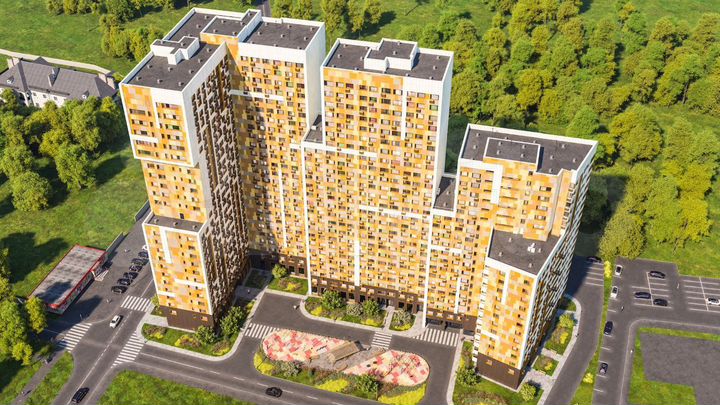 2-к. квартира, 67,2 м², 25/25 эт.
