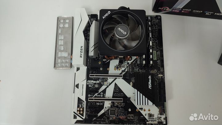 Комплект Ryzen 7 2700 + ASRock x370 + DDR4 32Gb