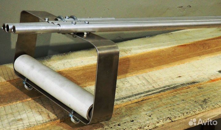 Скребок для уборки снега с крыши с ручкой 6 м