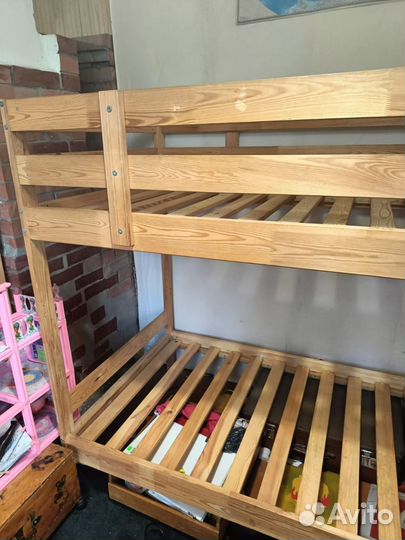 Детская кровать IKEA двухъярусная