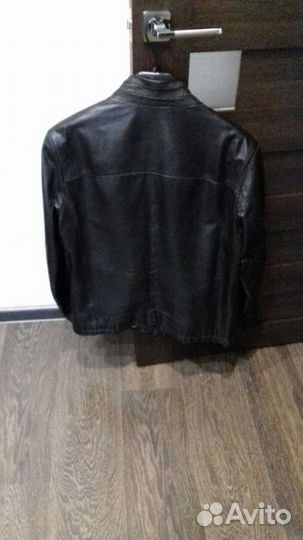 Кожаная куртка мужская