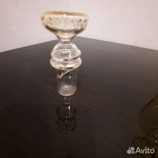 Графин с чертиком внутри.Стекло