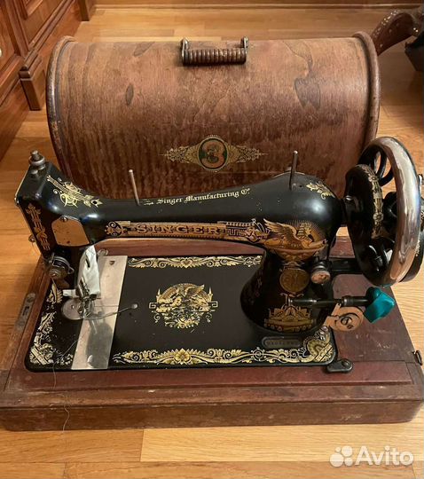 Швейная машинка зингер Singer 1908 год
