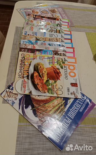 Журналы с оригинальными кулинарными рецептами