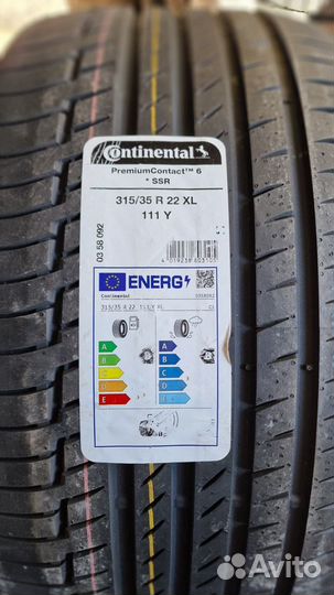 Continental PremiumContact 6 SSR 315/35 R22 111Y