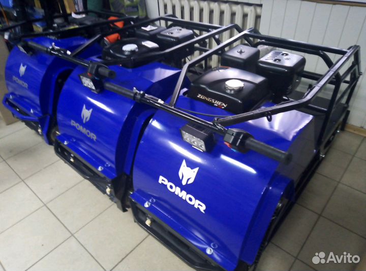 Мотобуксировщик Помор