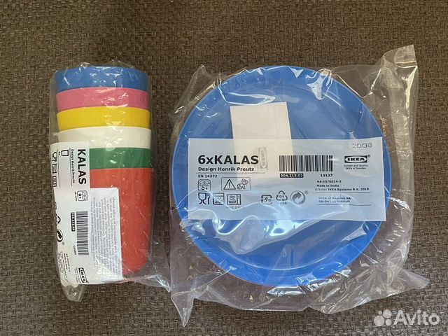 Новые тарелки и стаканы IKEA Kalas
