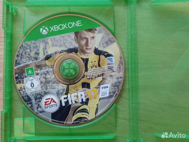Диск FIFA 2017 для xbox one