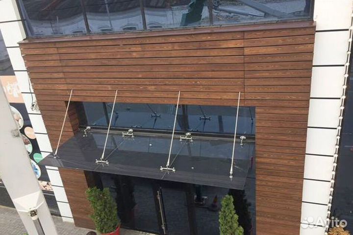 Козырек над воротами гаража