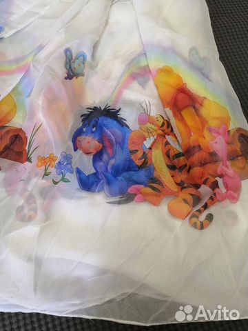 Тюль штора в детскую 