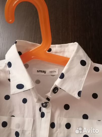 Рубашка для девочки 104 Sinsay