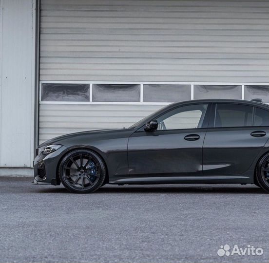 Сплиттер переднего бампера BMW 3 G20 M