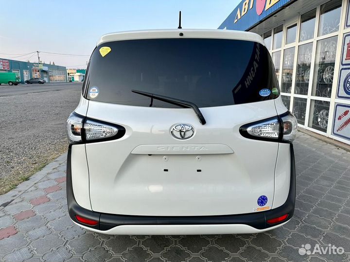 Toyota Sienta 1.5 CVT, 2016, 89 000 км