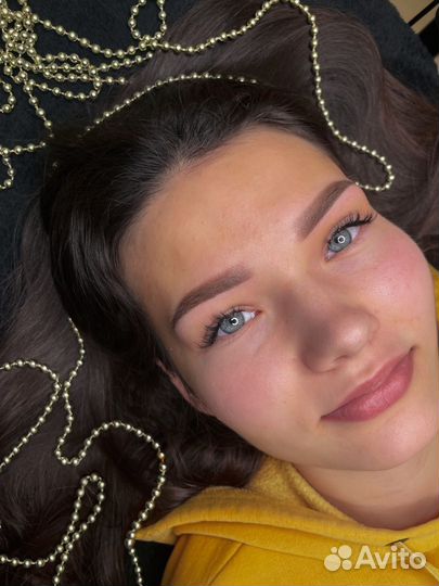 Перманентный макияж бровей губ межресничка