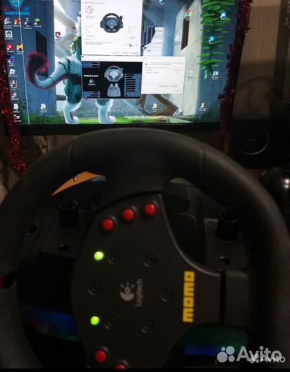 Руль Logitech momo racing 900