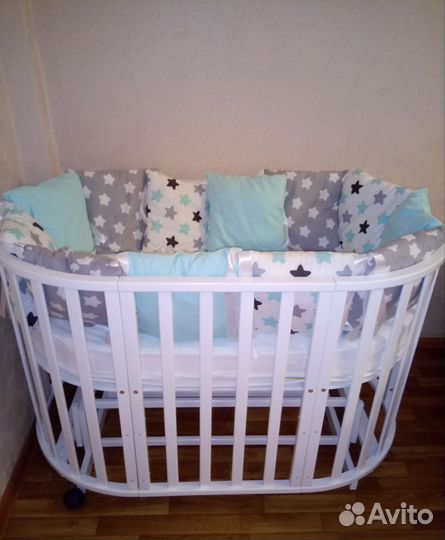 Детская кроватка трансформер