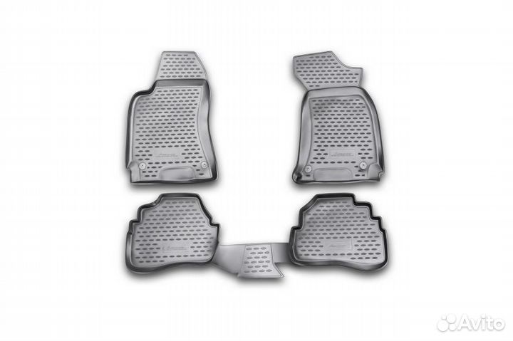 Коврики в салон vw passat b5, 1996-2005, 4 шт. (по