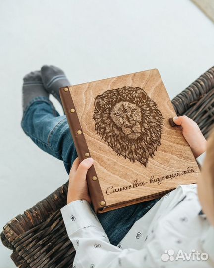 Ежедневник из дерева