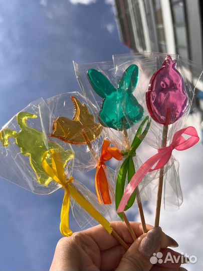 Букет из леденцов