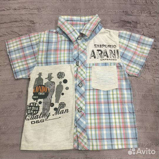 Рубашки на мальчика