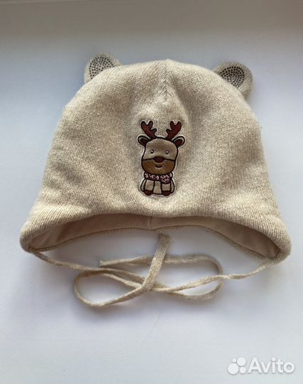 Шапки детские зимние Totti размеры 38-40, 46-48