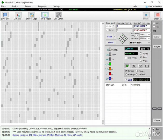 Seagate Mobile 1Tb ST1000LM035