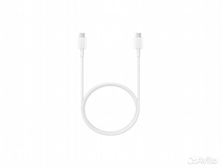 USB кабельsamsung TypeC to TypeC 1.8м 5A) White