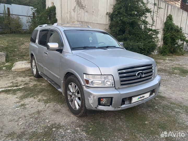 Infiniti QX56 5.6 AT, 2005, 300 000 км