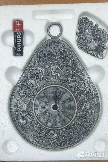 Оригинальные настенные часы, литье, Германия