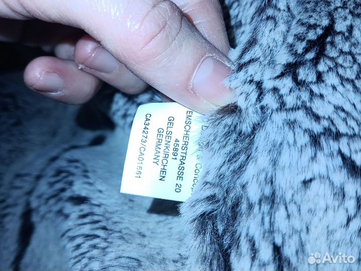 Дублёнка 44-46 легкая Германия