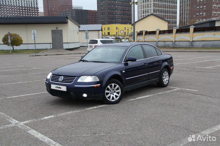 Volkswagen Passat 1.8 AT, 2002, 250 000 км