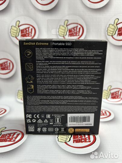 SanDisk extreme 1tb sdssde61-1T00-G25B