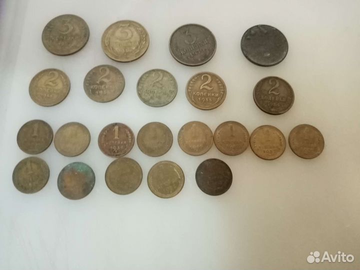 Монеты разных годов